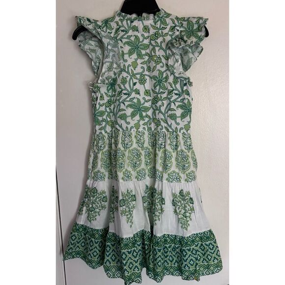 Celina Moon FLOSS MINI DRESS in Green Size XS - Picture 6 of 8